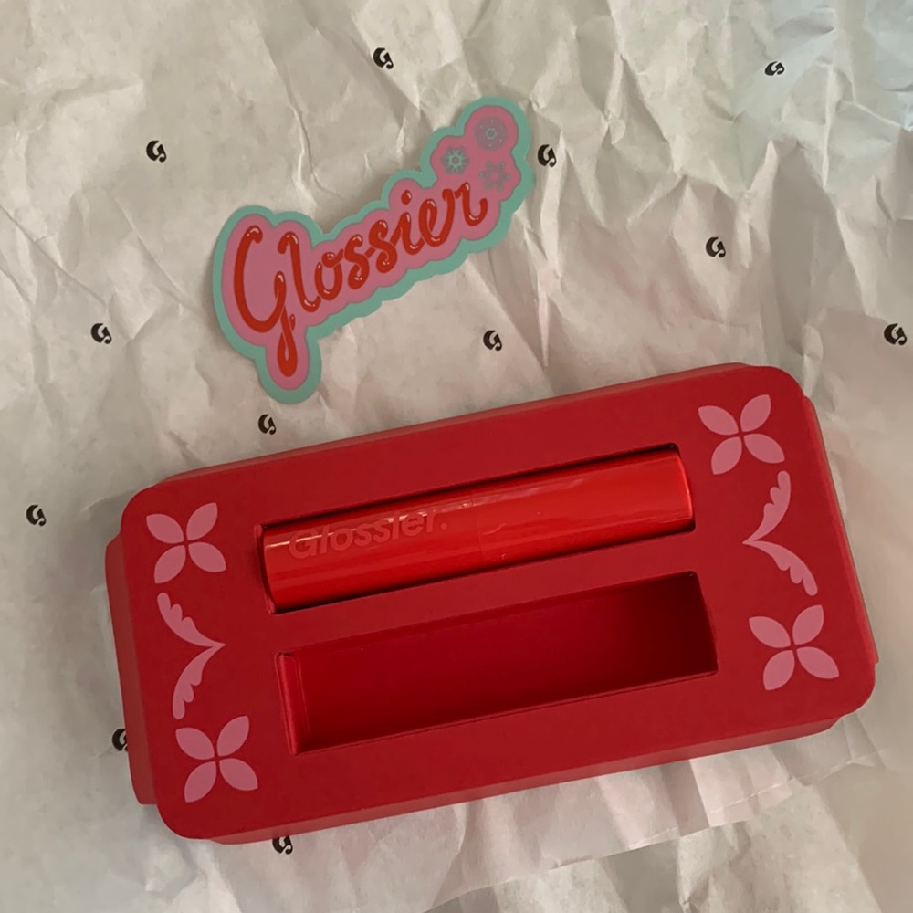 Glossier Ultralip Cordial - Limited Edition + holiday sticker